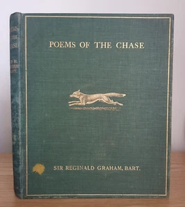 1912 POEMS OF THE CHASE COLLECTED BY GRAHAM FOX HUNTING HUNT POETRY SONGS @ - Picture 1 of 12