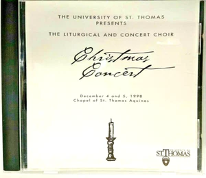 University of St. Thomas Christmas Concert CD 1998 Liturgical and Concert Choir - Picture 1 of 5