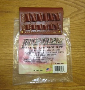 Cartuccia in pelle Hunter Slide 6 rds 30-06 - Foto 1 di 1
