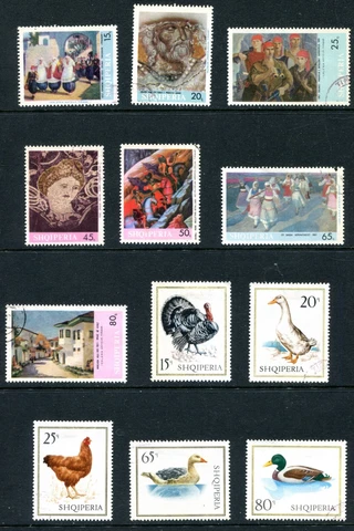 Albania 1967 Used Lot #4 Cover