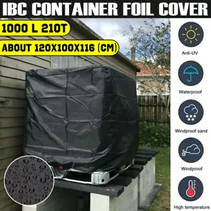 IBC 1000L Container Wassertank Abdeckplane Thermohülle Schutzhülle Schutzhaube - Bild 1 von 12