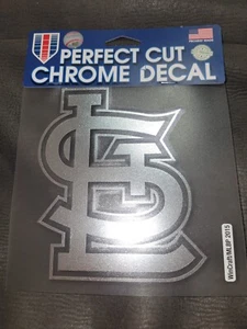 St. Louis Cardinals Official 6 X 6 MLB Reflective Decal Made By WinCraft! - Picture 1 of 2