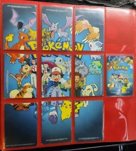 Complete TV5-TV1 Full Set Pokemon Topps Animation Edition Puzzle Card Check List - Picture 1 of 12