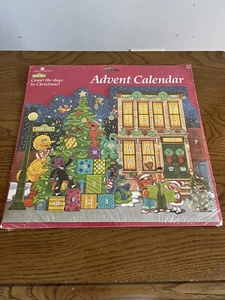 Calendario de Adviento SESAME STREET 2001 American Greetings Nuevo en Plástico De Colección - Imagen 1 de 6