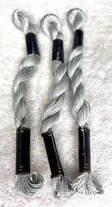 3 MINT Anchor Perle Pearl Cotton #234 Light Grey Embroidery Floss Vintage Skein - Picture 1 of 3