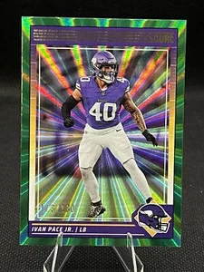 2024 Ivan Pace Jr. Panini Score Electric /180 #186 Minnesota Vikings - Bild 1 von 3