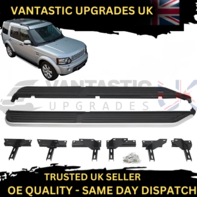 FOR LAND ROVER DISCOVERY 3/4 2004-16 NEW RUNNING BOARDS / SIDE STEPS VPLAP0035 - Image 1 of 4
