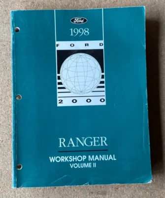 Ford Ranger Vol. 1998 original Manual de reparación técnica taller de servicio 2 Foto 1 de 4