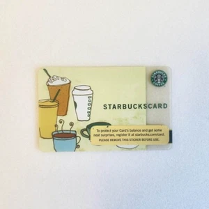 Starbucks USA Gift Card **CUPS** 2006 / Old Logo Good Condition_S15 - Picture 1 of 2