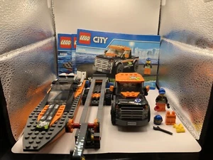 LEGO CITY 4x4 with Powerboat (60085) 99% Complete W/ Instructions & No Box - Picture 1 of 4