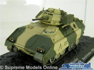 TANQUE MODELO BRADLEY M2 EJÉRCITO MILITAR ARABIA SAUDITA 1991 ESCALA 1:72 IXO ALTAYA K8 - Imagen 1 de 5