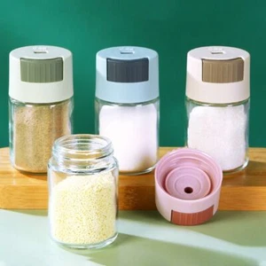 SpiceJar Shaker Metering Salt Sugar Bottle Salt Dispenser Seasoning Bottle - Picture 1 of 11