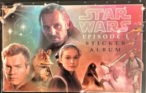 1999 Star Wars Episode 1 Phantom Menace Sticker Album “New Old Stock” - Picture 1 of 3