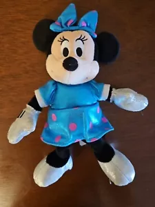 Peluche Disney TY Beanie Babies SPARKLE MINNIE 8" - Foto 1 di 2