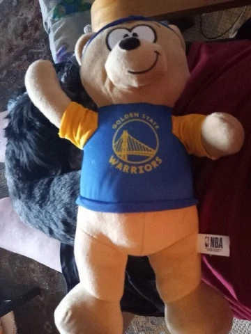NBA Golden State Warriors Bear Cover
