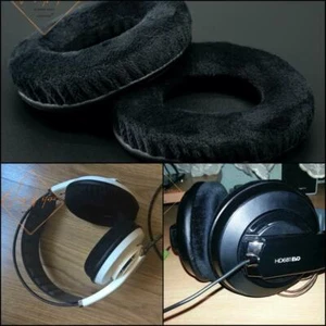 Thick Velour Velvet Ear Pads Cushion For Superlux HD681 EVO HD 681 EVO Headphone - Bild 1 von 13