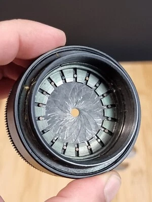 RARE Soviet  lens TELOR 1 : 2 / 85 RED O SPARE PARTS - Image 1 of 4