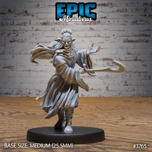 Vampire Jiangshi B by Epic Miniatures RPG D&D Pathfinder 3D Print - Picture 1 of 2