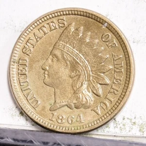 1864 Indian Cent - C/N - Unc Details, Corroded (#55144-L) - Picture 1 of 8