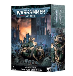 Games Workshop Warhammer 40k Astra Militarum Leman Russ Battle Tank NIB - Picture 1 of 1