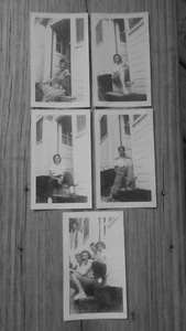 Vintage Anfang bis Mitte 20. Jahrhundert *Original* Fotografien - Veranda Freunde  - Bild 1 von 9