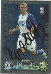 GARY McSHEFFREY SIGNIERT BIRMINGHAM 2007/2008 MATCH ATTAX TRADING CARD + COA - Bild 1 von 1