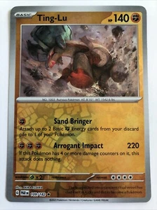 Pokémon TCG Paradox Rift Ting-Lu Reverse Holofoil 109/182 NM Rare - Picture 1 of 2