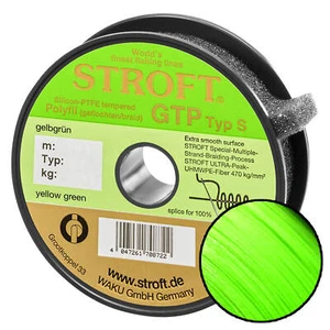 STROFT GTP tipo S cuerda de pesca trenzada 125 m amarillo verde tendón de pesca - Imagen 1 de 1