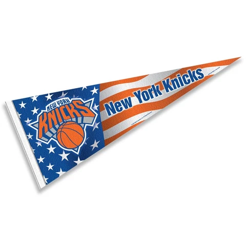 New York Knicks Nation American Stripes Full Size Pennant Flag Banner Cover