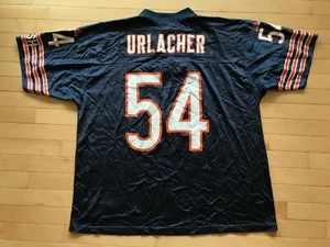 Chicago Bears #54 Brian Urlacher Jersey VTG Sz XL Mens Blue Home 2000s - Picture 1 of 5