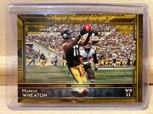 2015 Topps Cards 5x7 Gold Markus Wheaton /2015 #217 Steelers (STE010)