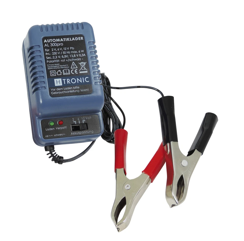 H-Tronic AL 300 12V Akku-Steckerladegerät