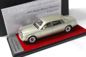 1:43 CMR Precision Models Rolls Royce Phantom Limousine 2002 gold-silver - Bild 1 von 3