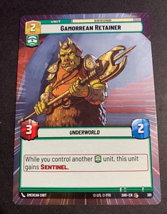 Gamorrean Retainer - HYPERSPACE - SHD - Star Wars Unlimited - Picture 1 of 2