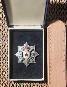Yugoslav Order of Military Merit with Silver swords in box Yugoslavia SFRY - Picture 1 of 19