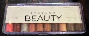 Lucidalabbra B Taylor beauty/make up 10 mini lucidalabbra in custodia trasparente NUOVO - Foto 1 di 4