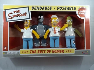 The Simpson's Best Of Homer Bendable Figure Box Set - Picture 1 of 1