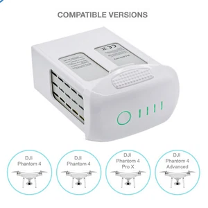 DJI Phantom 4 Pro Batteria di Ricambio Volo Intelligente 5870mAh Alta Capacità - Foto 1 di 10