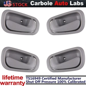 Set Of 4 Inside Interior Door Handles Replace For 1998-2002 Toyota Corolla Prizm - Picture 1 of 12
