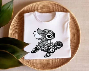 Disney Stich Shirt, Disneyworld Stitch Shirt, Stich Shirt Family, Funny Sketch - Picture 1 of 10