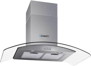 Range Hood 90cm 900mm Rangehood Kitchen Canopy Chimney Wall Mount, Stainless St - Picture 1 of 8