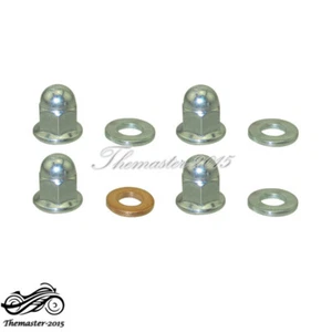 7mm Engine Head Stud Acorn Nut Set For 125cc 140cc Pit Dirt Bike ATV Quad - Bild 1 von 6