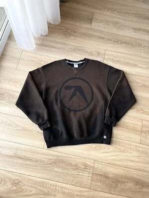 Vintage Y2K Aphex Twin Russell Athletic Faded Sweatshirt Size XL - Image 1 of 4