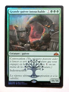 FOIL promo Impervious Greatwurm Grande guivre intouchable Mtg Magic FR NM - Imagen 1 de 1