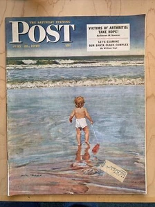 1949 Saturday Evening Post July 23 - John Ford; Santa Claus re-examined; Durham - Picture 1 of 5