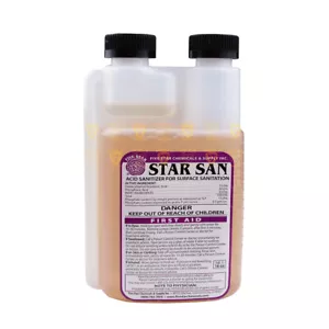 STAR SAN 16 oz (472 ml) desinfectante superficie saneamiento cerveza casera vino starsan - Imagen 1 de 4