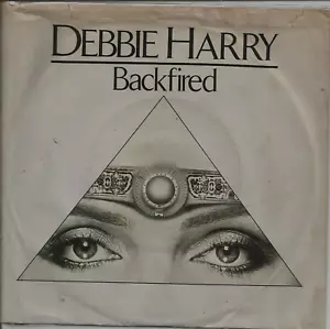 DEBBIE HARRY (BLONDIE) - BACKFIRED / MILITARY RAP - CANADA - 7" - 1981 - Picture 1 of 2