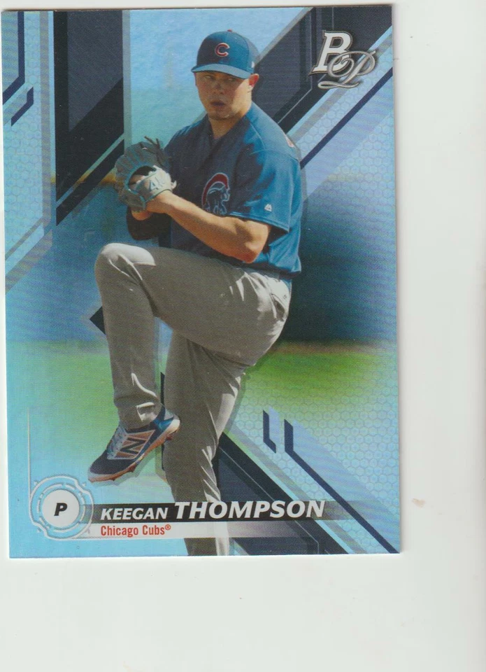 2019 Bowman Platinum #TOP-24 Keegan Thompson rookie card, Chicago Cubs - Image 1 of 1