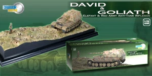 Dragon Armor 60221 DAVID & GOLIATH ELEFANT & RED ARMY ANTI-TANK RIFLEMAN 1:72 - Picture 1 of 4
