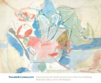 Montañas y mar, 1952 por Helen Frankenthaler - 32 X 39 pulgadas (impresión artística) Foto 1 de 2